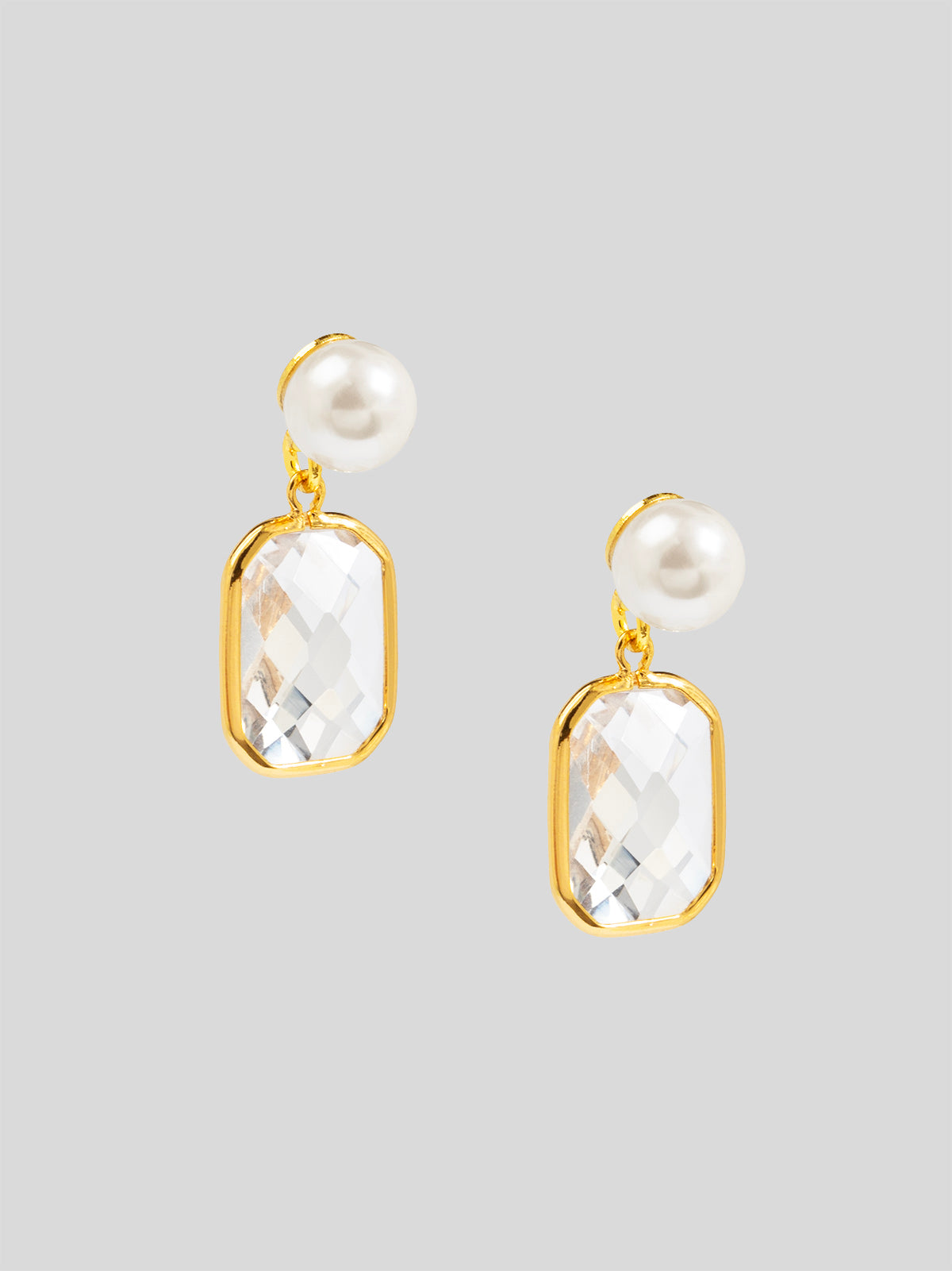 Prism Pearl Drop Earring