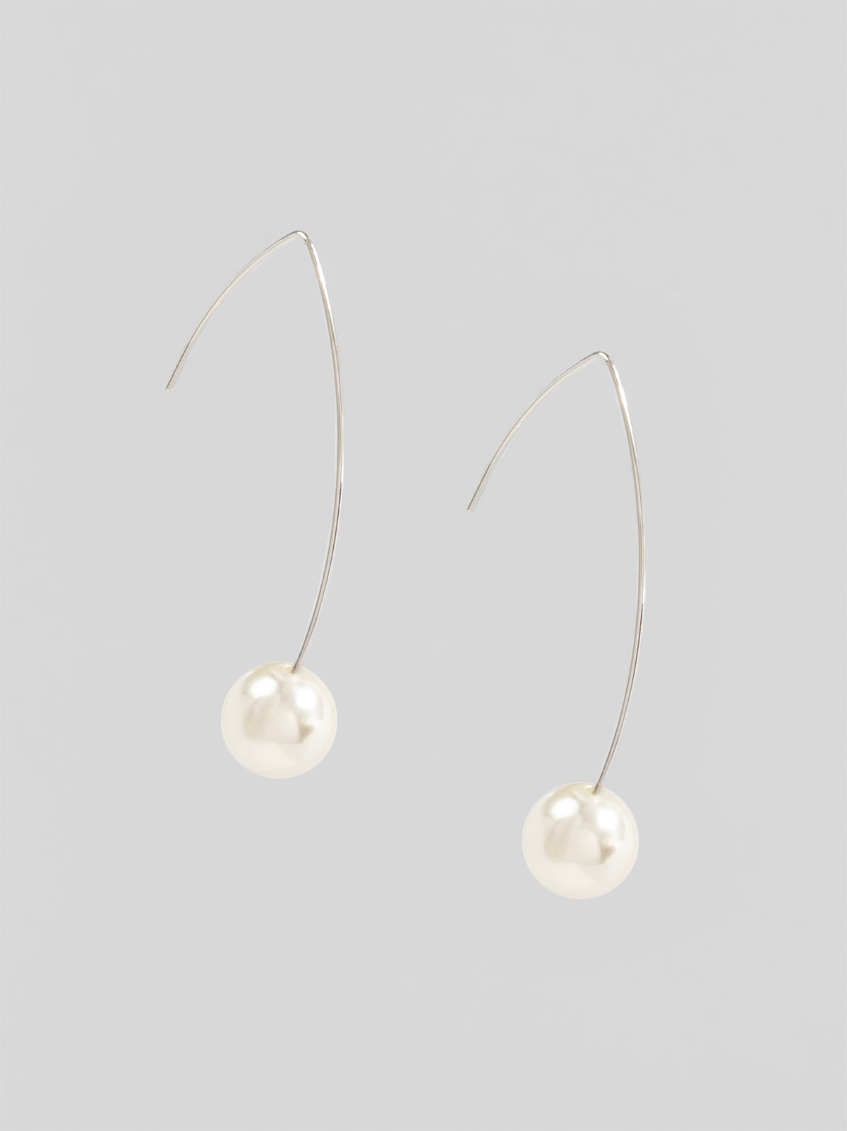Threader Pearl Drop Earring