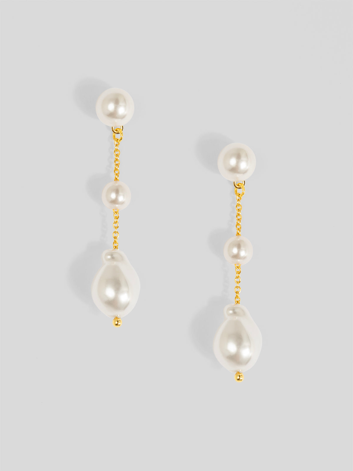 Baroque Drop Pearl Earring
