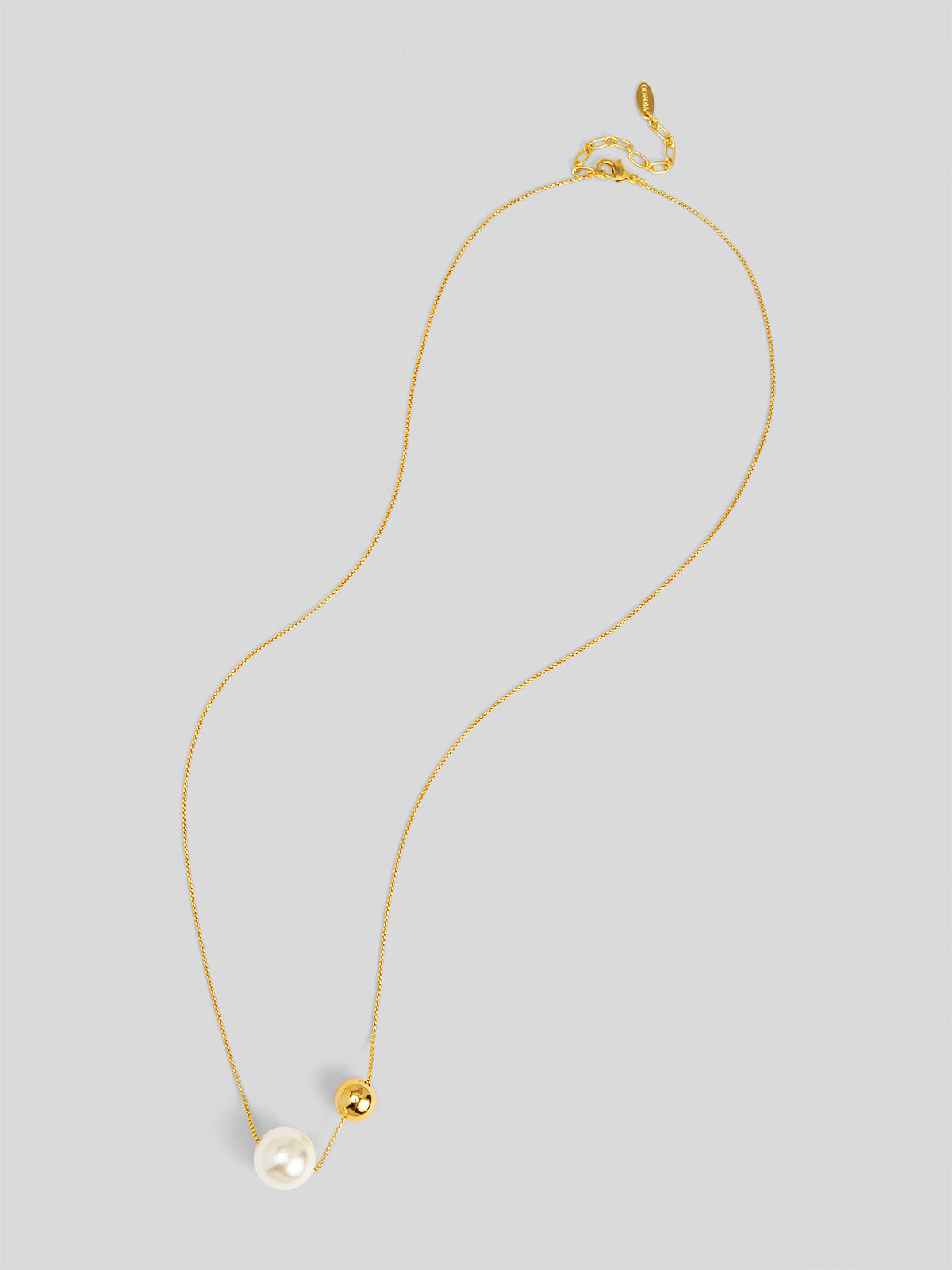Pearl and Bead Long Necklace