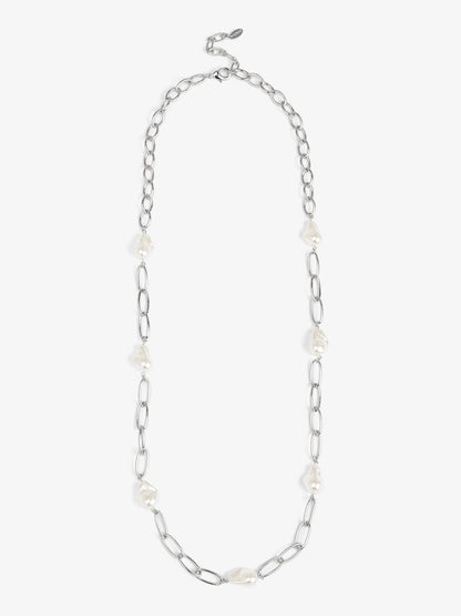 Baroque Link Long Necklace
