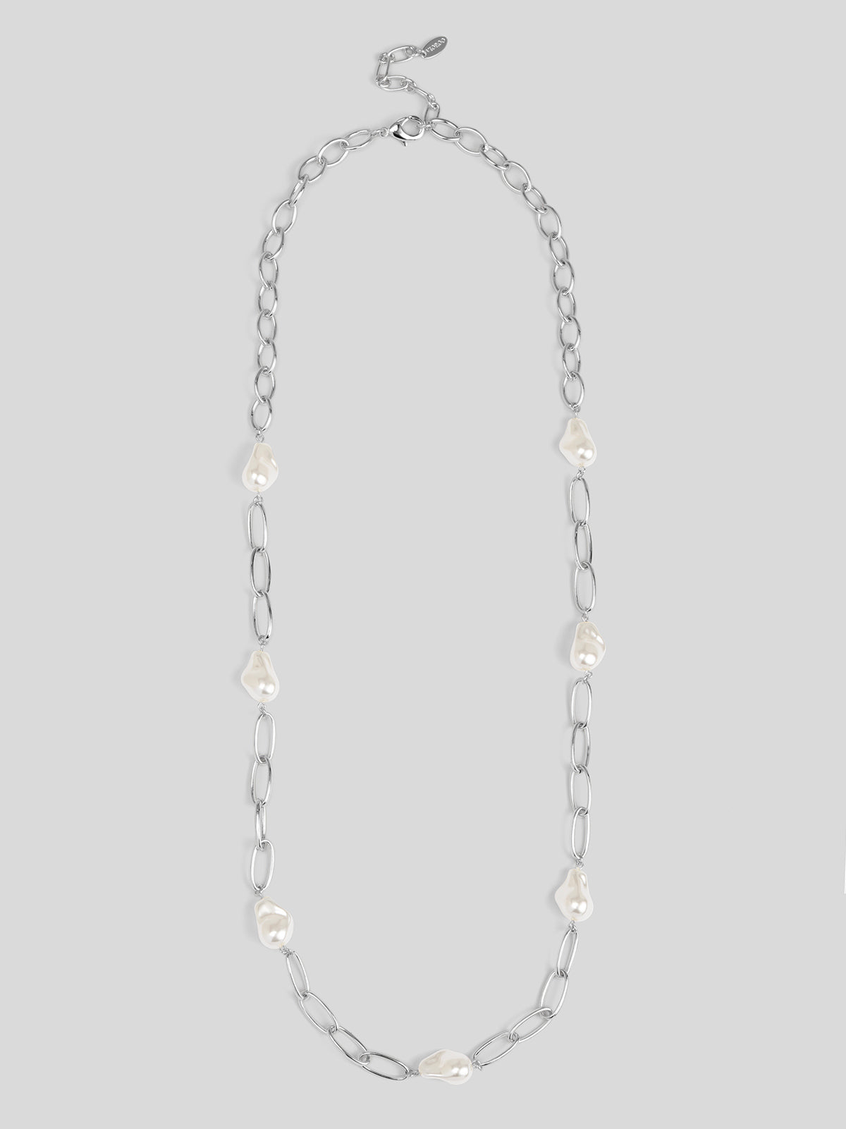 Baroque Link Long Necklace