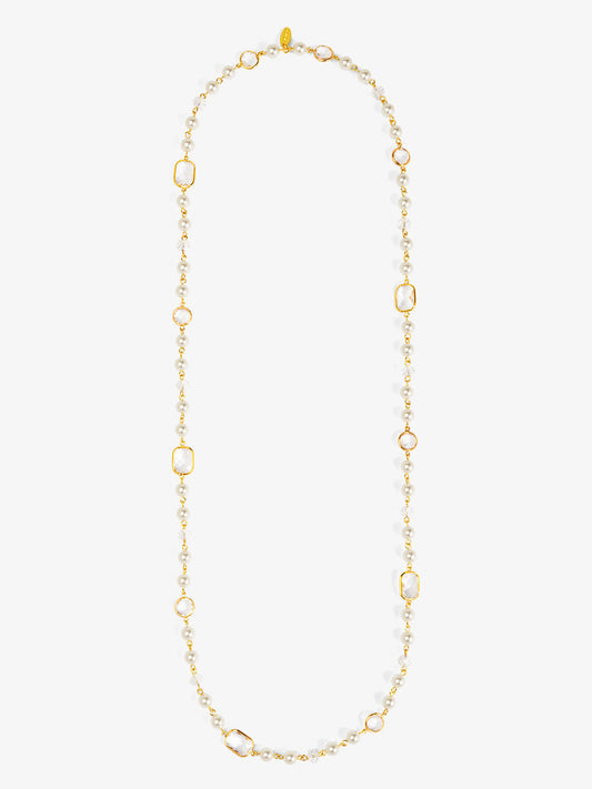 Prism Pearl Long Necklace