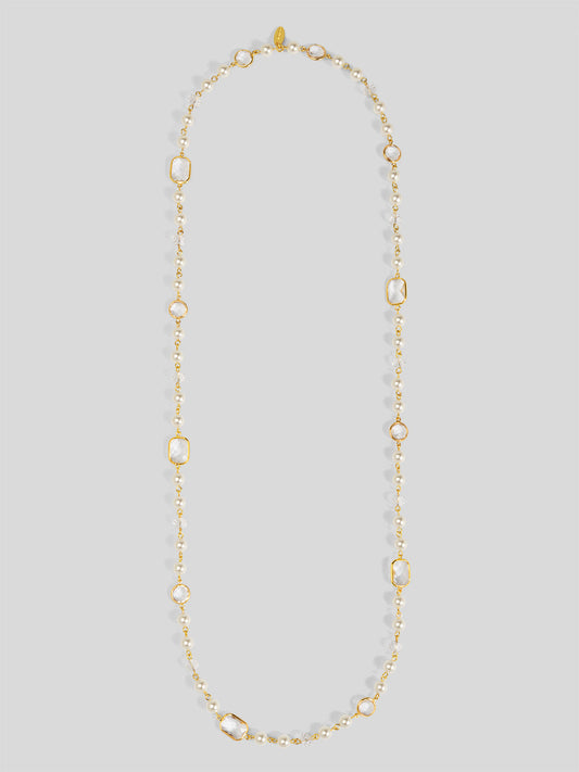 Prism Pearl Long Necklace