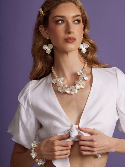 Bloomlight Pearl Strand Necklace
