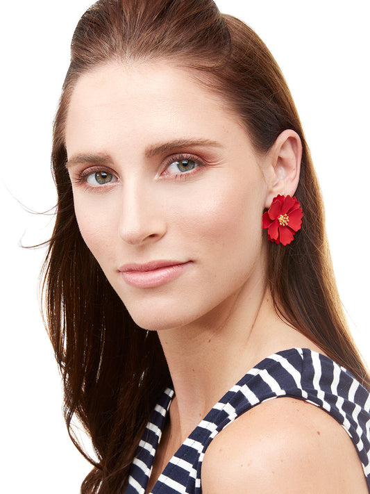 Camellia Flower Earring