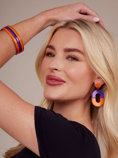 Game Day Drop Earring