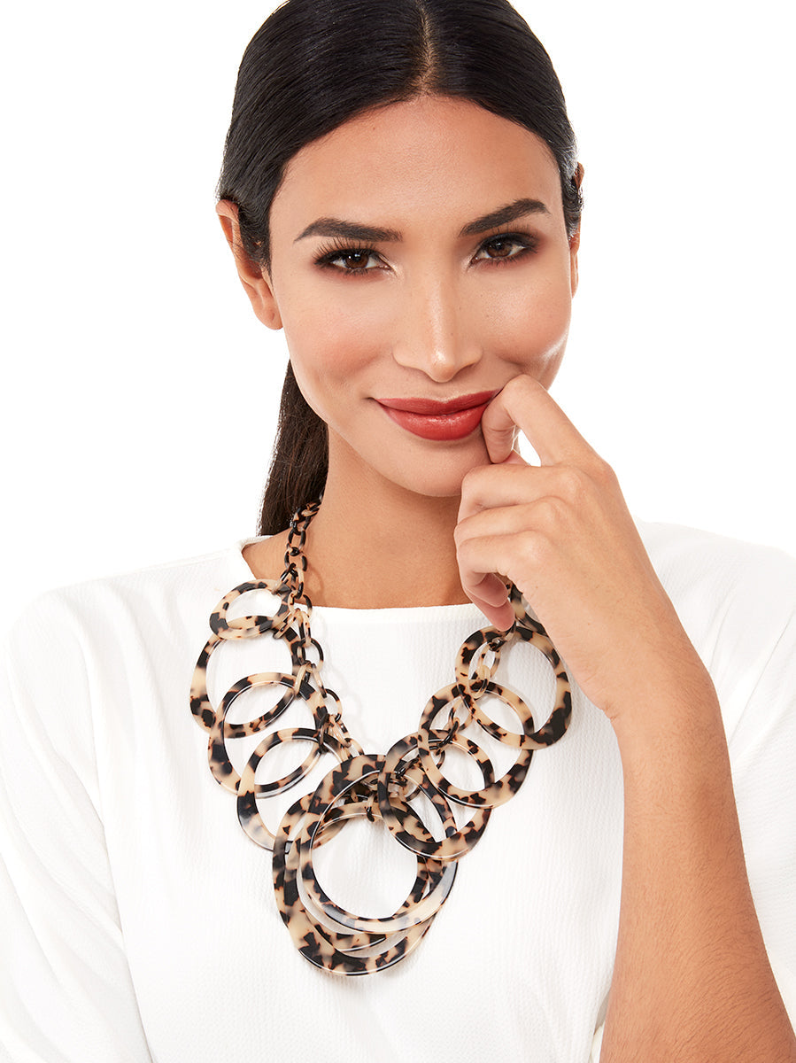 Torti-With-A-Twist Statement Necklace