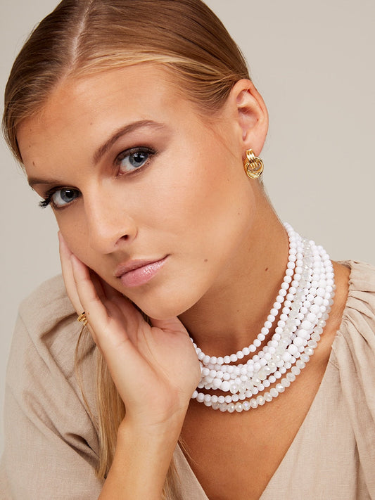 On the Horizon Beaded Collar Necklace