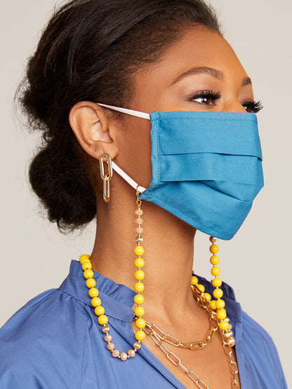 Colorful Beaded Convertible Mask Chain