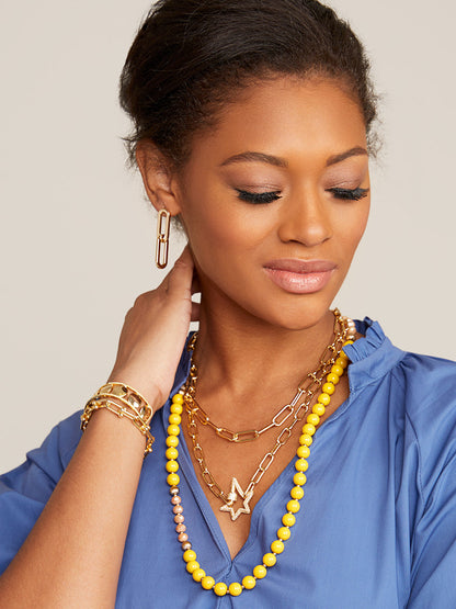 Colorful Beaded Convertible Mask Chain