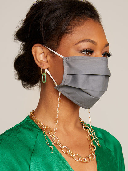 Classic Matte Link Convertible Mask Chain