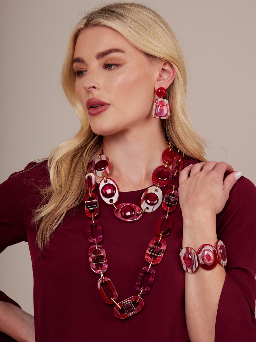 Sabine Long Link Necklace