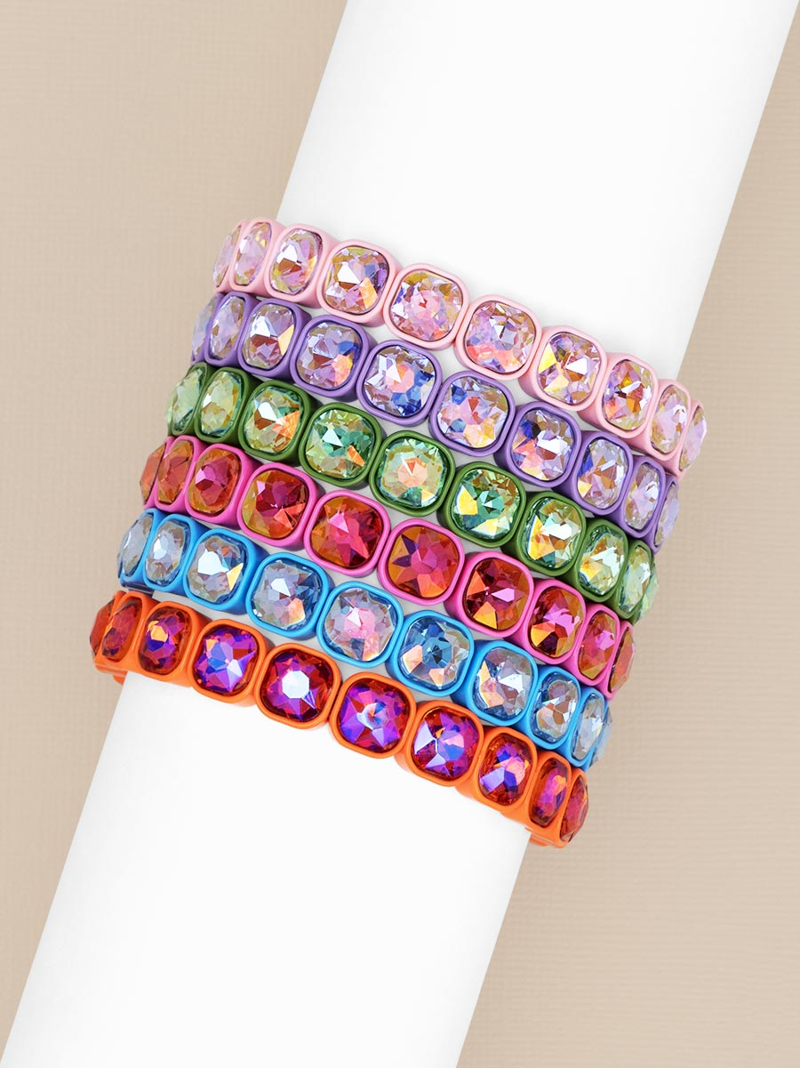Liora Crystal Stretch Bracelet