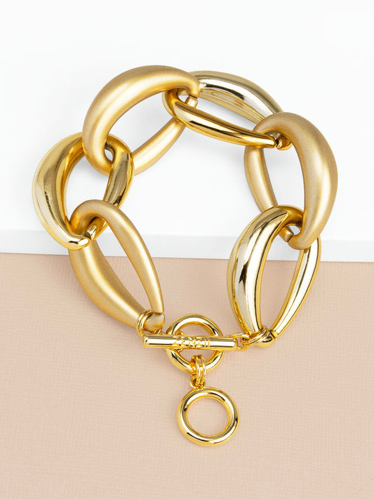 Ines Puffy Link Bracelet