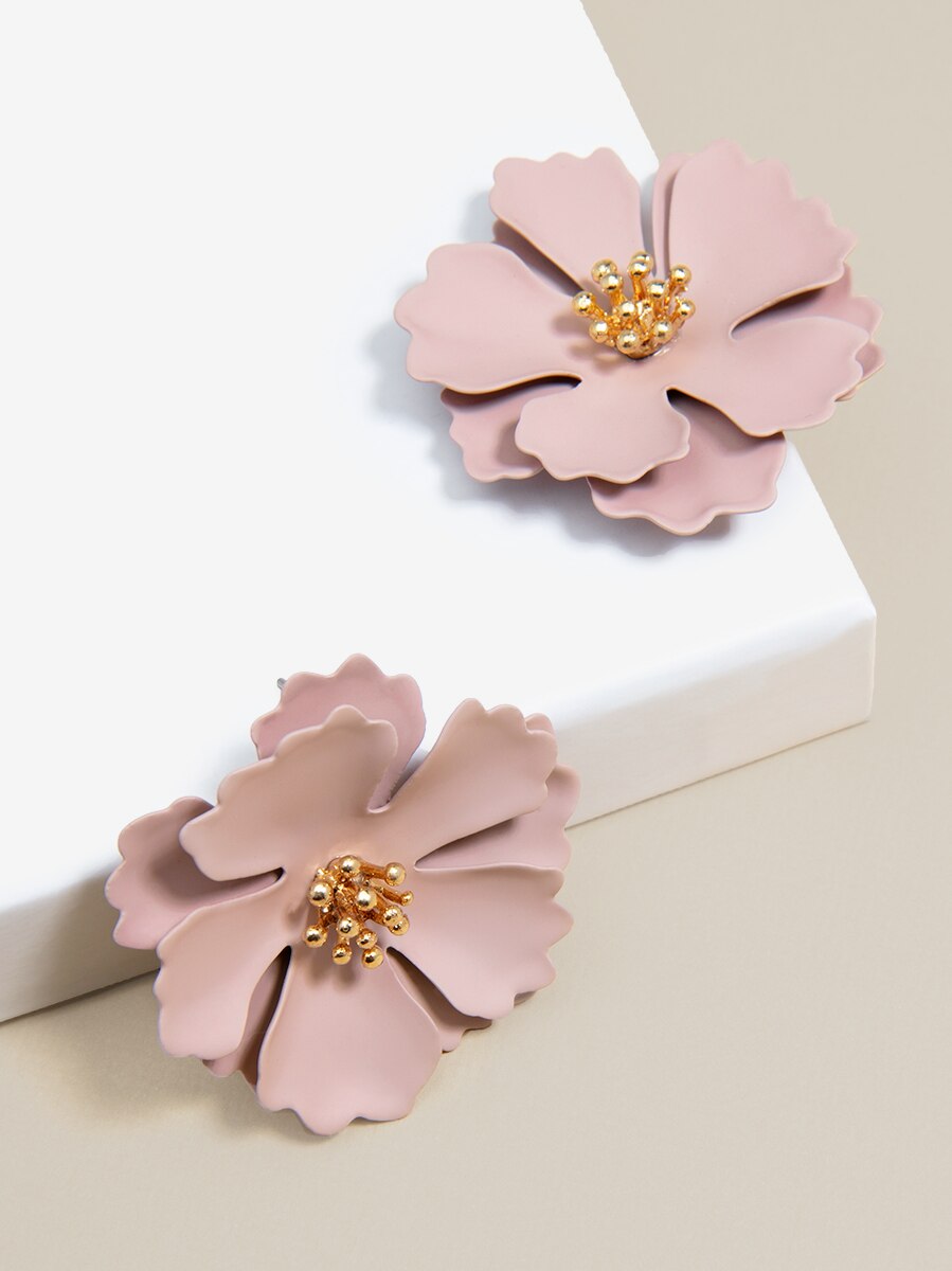 Camellia Flower Earring