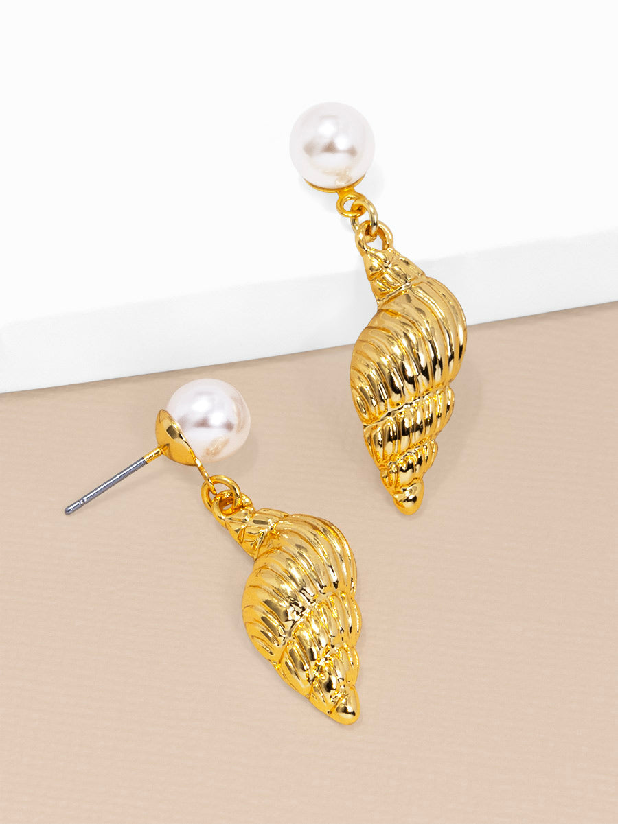 Marisol Shell Drop Earring