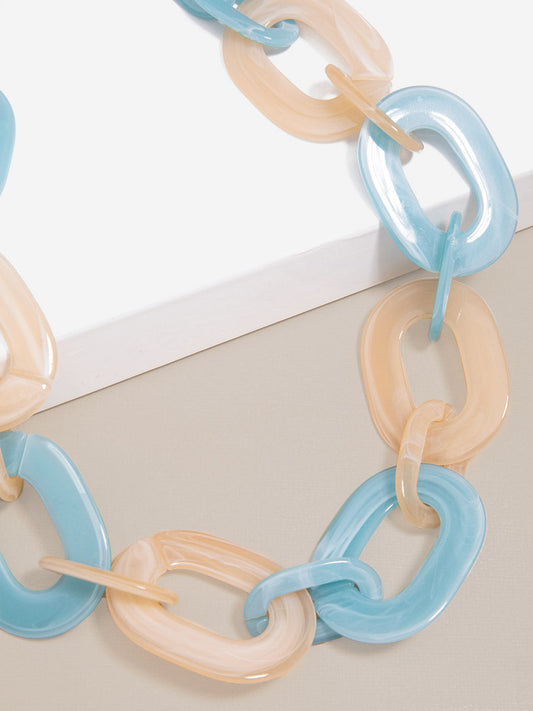 Marbled Moment Long Necklace