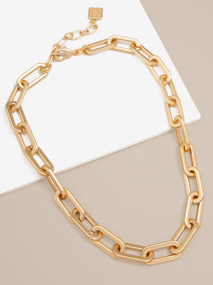 Forever Linked Chain Collar Necklace