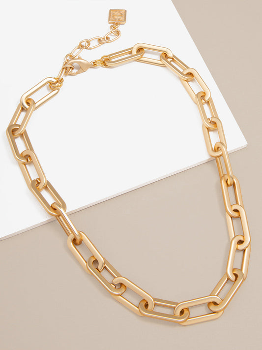 Forever Linked Chain Collar Necklace
