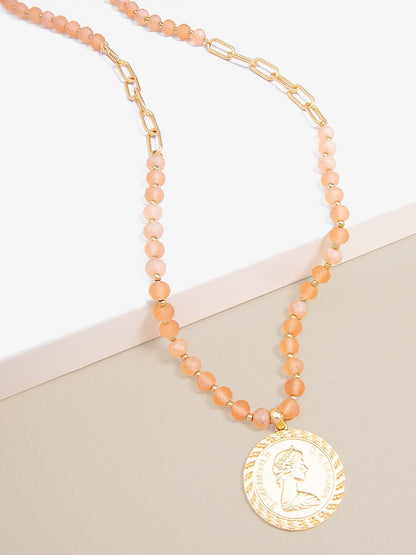 In the Tropics Long Pendant Necklace