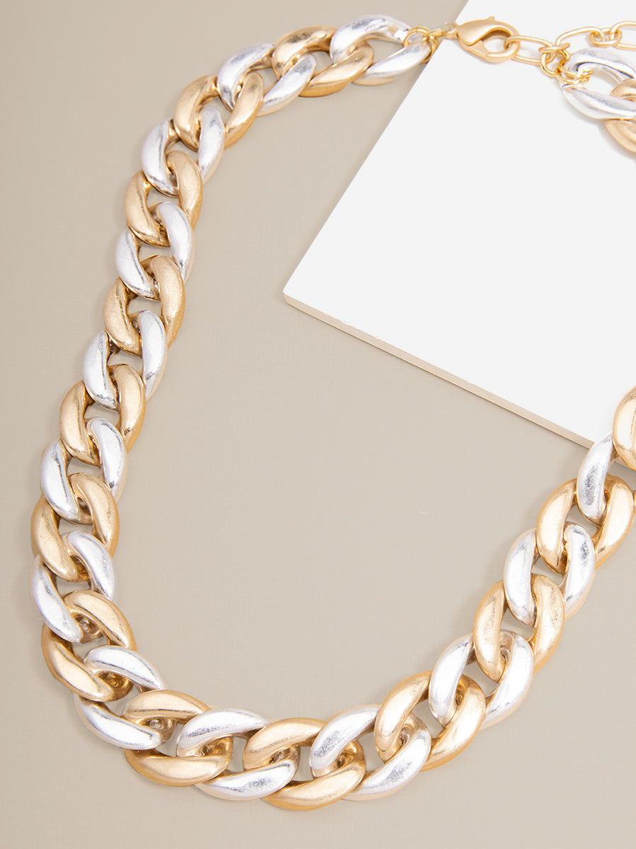 Camilla Curb Chain Collar Necklace