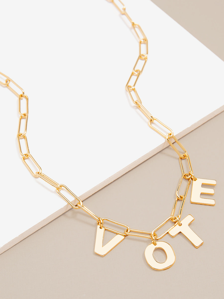 Vote Link Necklace