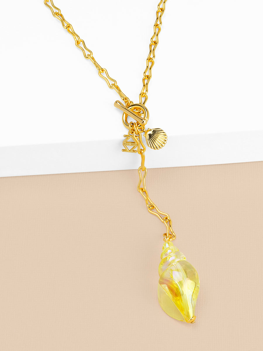 Marina Pendant Lariat Necklace