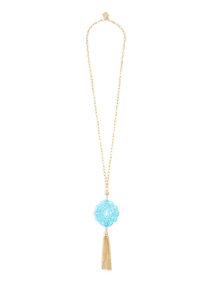 Baroque Tassel Necklace