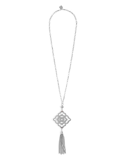 Rose Tassel Necklace