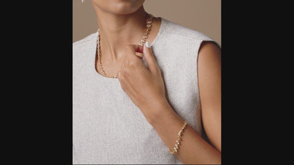 Bar Link Magnet Necklace